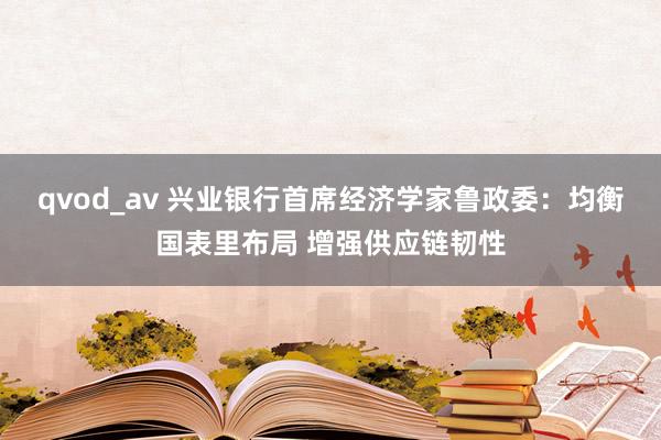 qvod_av 兴业银行首席经济学家鲁政委：均衡国表里布局 增强供应链韧性