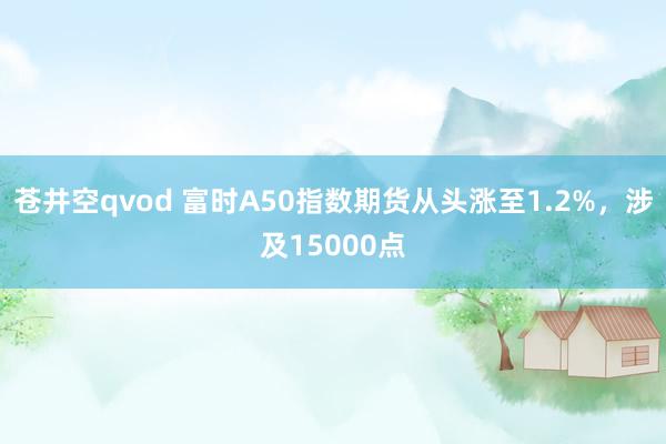 苍井空qvod 富时A50指数期货从头涨至1.2%，涉及15000点